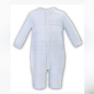 Sarah Louise Blue Sweater/Knitted All in One, 3M, NWOT